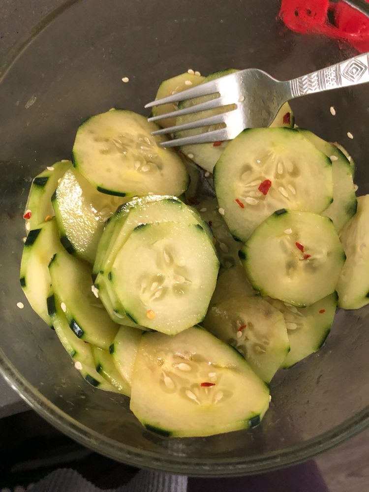 Grandma's Marinated Cucumbers