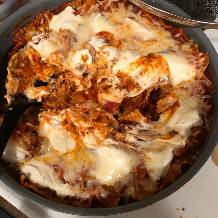 Skillet Lasagna