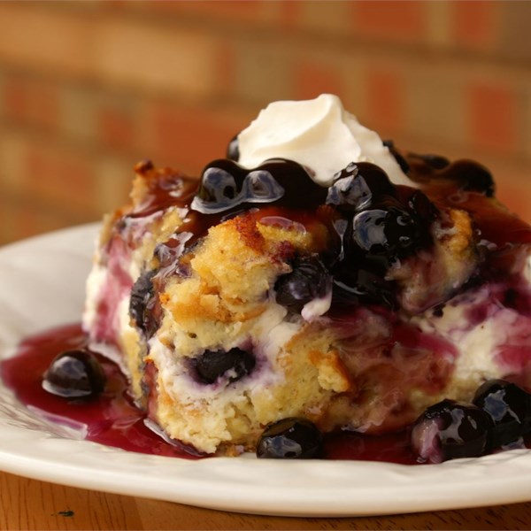 Overnight Blueberry French Toast